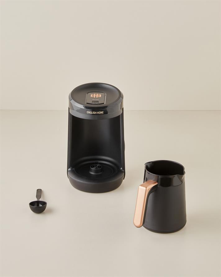 English Home TKM 6030 Çift Taşım Türk Kahvesi Makinesi Siyah-Bakır