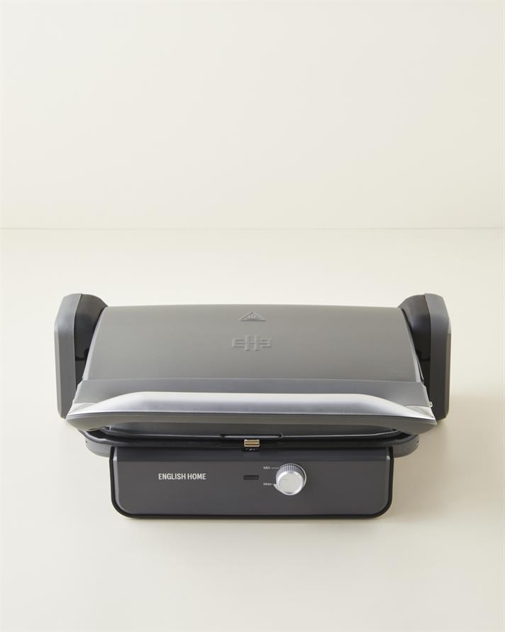 English Home TMK 5050 Teflon Çıkarılabilir Plakalı Tost Makinesi 1800W Antrasit