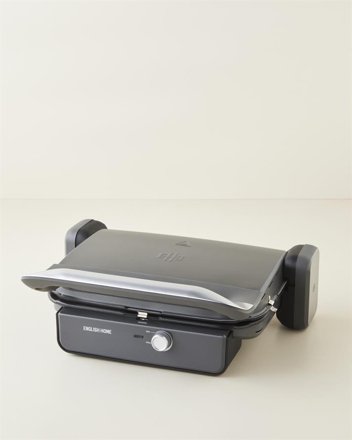 English Home TMK 5050 Teflon Çıkarılabilir Plakalı Tost Makinesi 1800W Antrasit