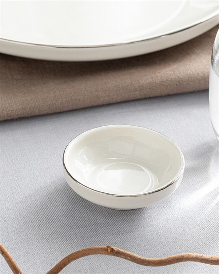 Torino Porselen Sosluk Silver