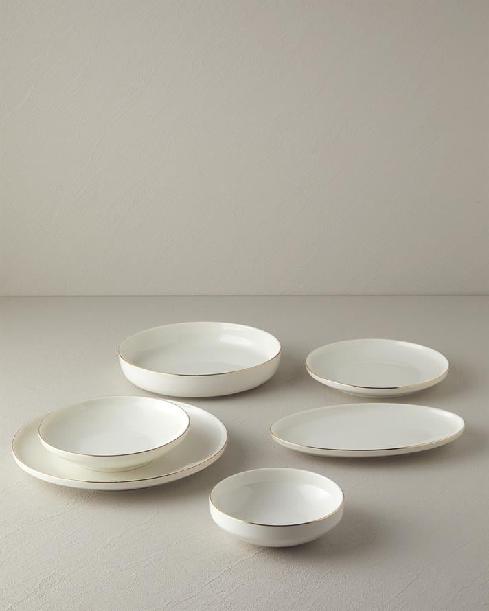 Torino Porselen Yemek Takımı 27 Parça 6 Kişilik Gold