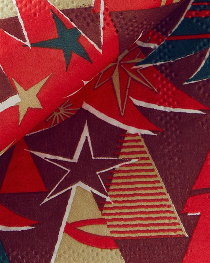 Trees Red 20li Kağıt Peçete Kırmızı