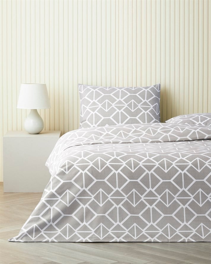 Triweave Kolay Ütülenir Çift Kişilik Nevresim Takımı 200x220 cm Bej