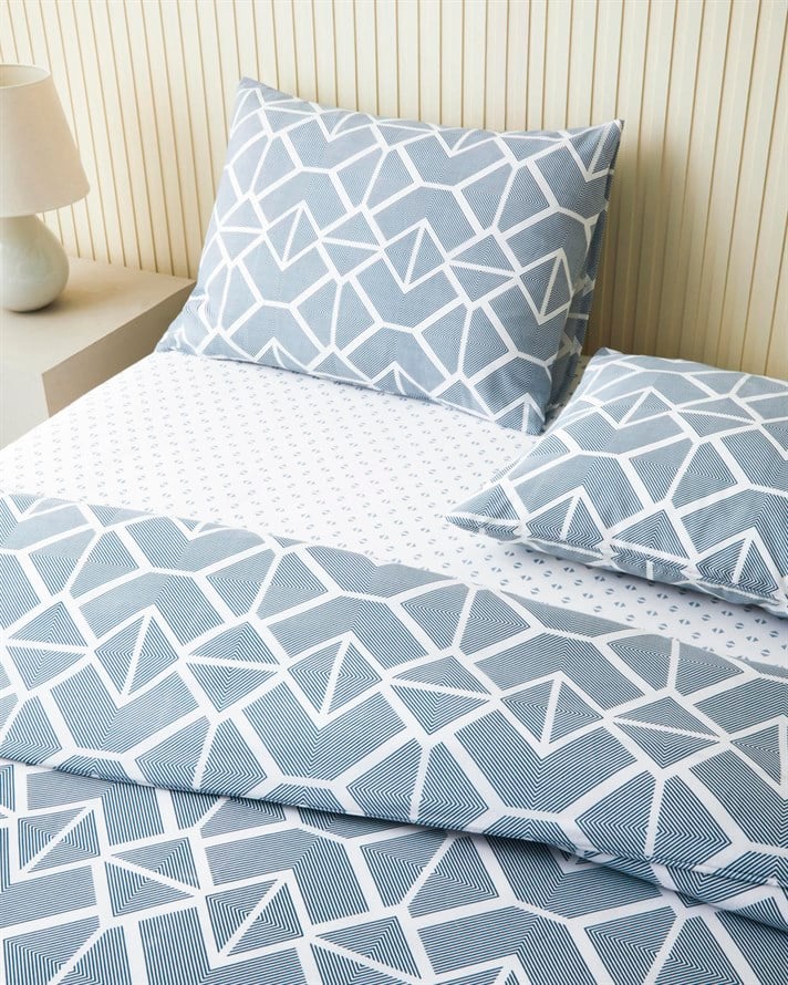 Triweave Kolay Ütülenir Çift Kişilik Nevresim Takımı 200x220 cm Yeşil