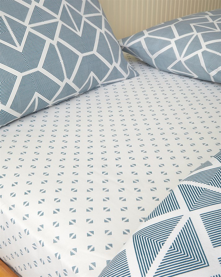 Triweave Kolay Ütülenir Tek Kişilik Çarşaflı Nevresim Takımı 160x220 cm Yeşil