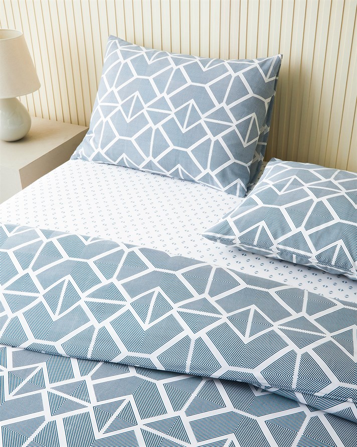 Triweave Kolay Ütülenir Tek Kişilik Nevresim Takımı 160x220 cm Yeşil
