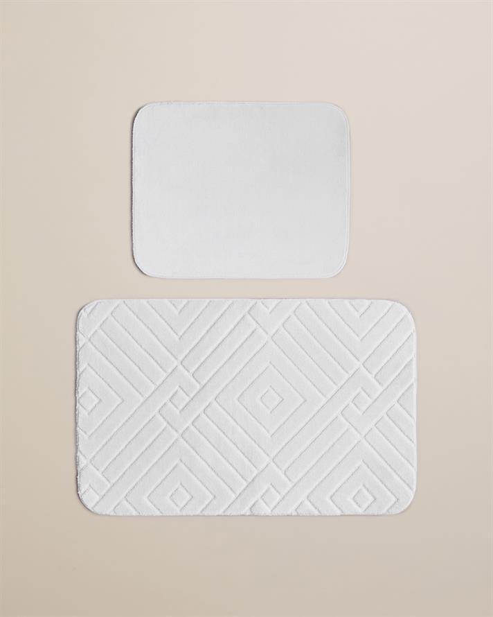 Twillow Banyo Paspası Seti Açık Gri