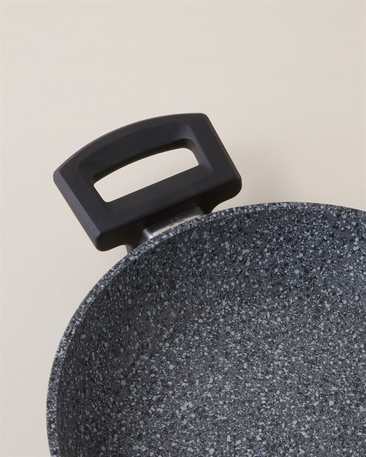 Valencia Premium 2 Parça Tava-Sahan Seti 20-26 cm Siyah