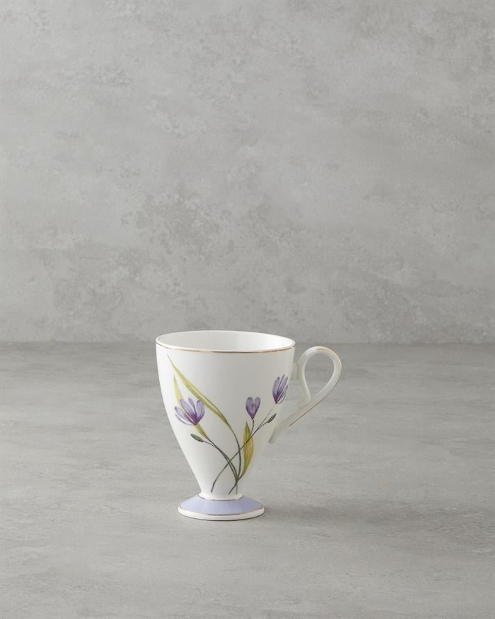 Valentina New Bone China Kupa 300 ml Lila