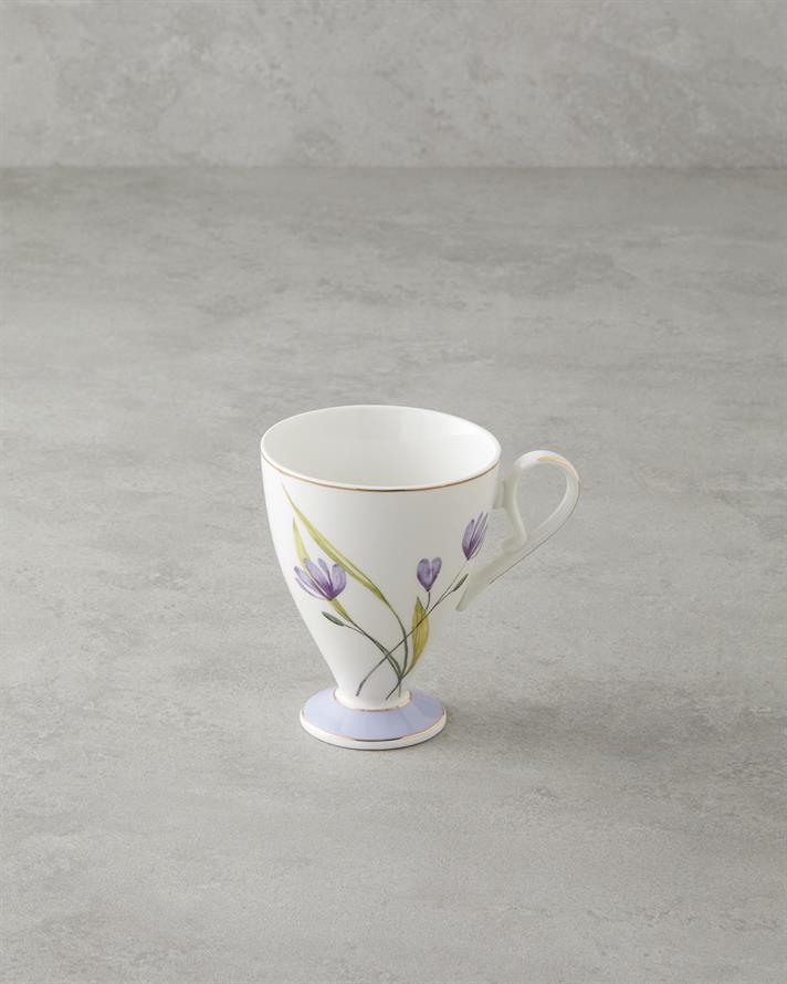 Valentina New Bone China Kupa 300 ml Lila