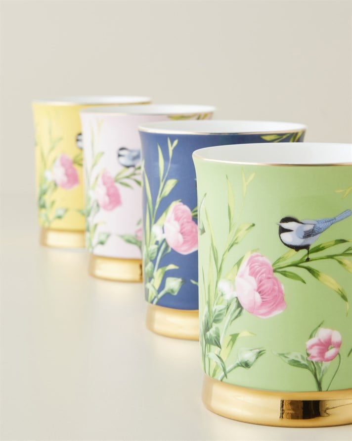 Vanilla New Bone China Kupa 400 ml Açık Pembe