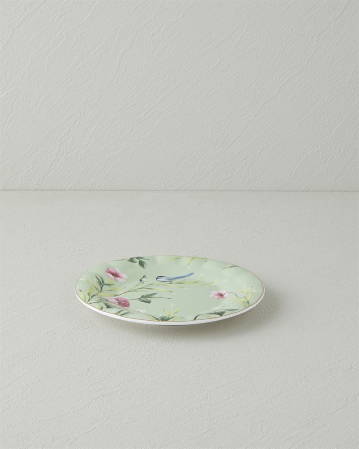 Vanilla New Bone China Pasta Tabağı 16 cm Açık Yeşil