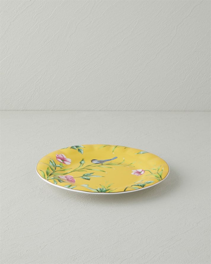 Vanilla New Bone China Pasta Tabağı 20 cm Sarı