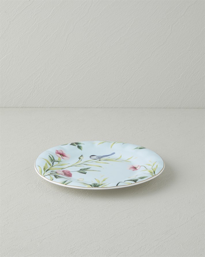 Vanilla New Bone China Pasta Tabağı 20 cm Açık Mavi