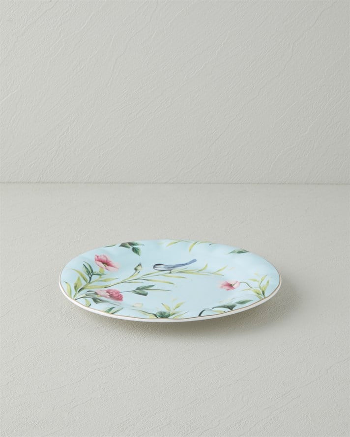 Vanilla New Bone China Pasta Tabağı 20 cm Açık Mavi