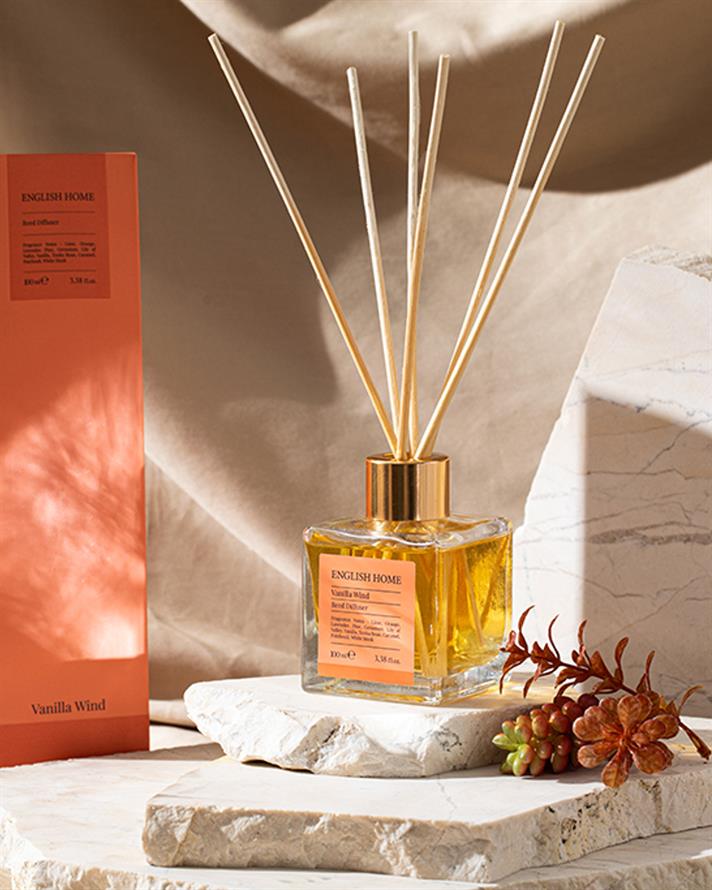 Vanilla Wind Çubuklu Oda Kokusu
