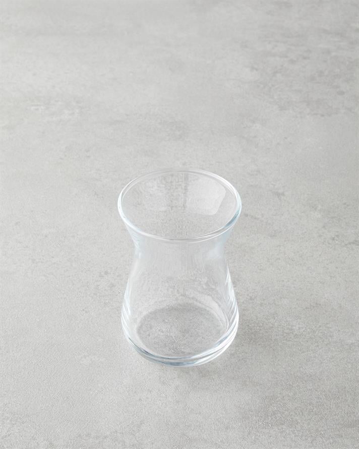 Velin Cam 6lı Çay Bardağı 132 ml Şeffaf