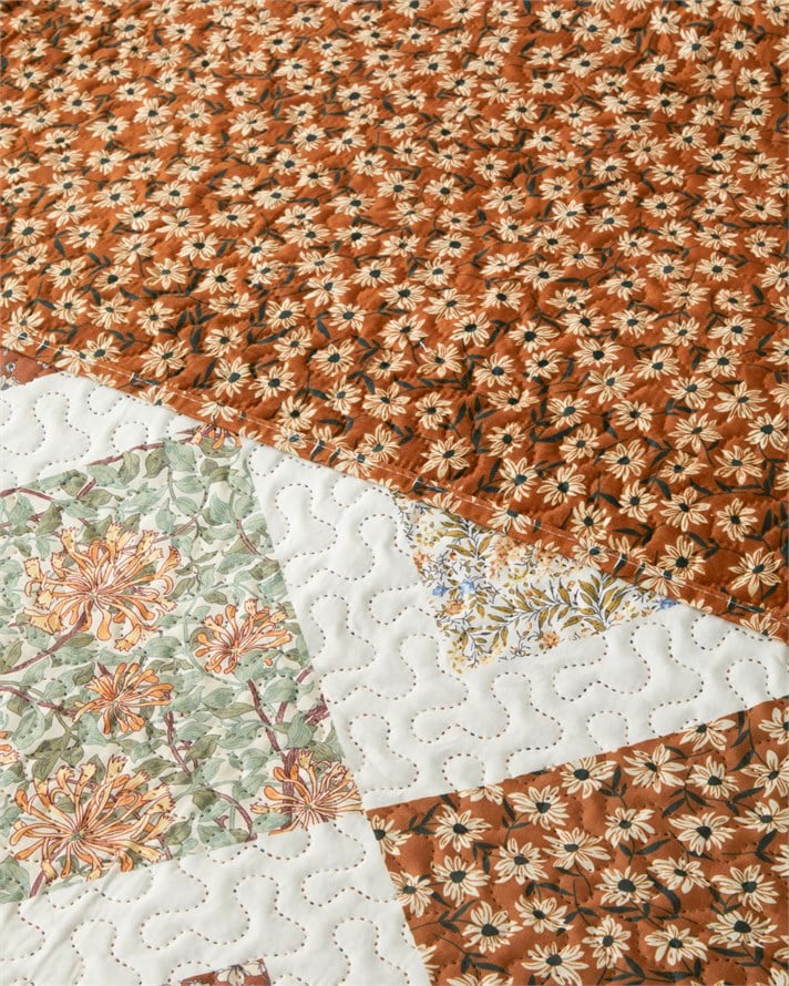 Velmora Tek Kişilik Çok Amaçlı Örtü 160x220 cm Kahverengi