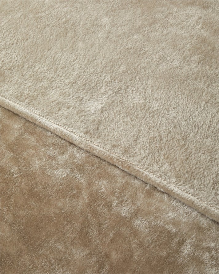 Vena Supersoft Çift Kişilik Battaniye 200x220 cm Bej