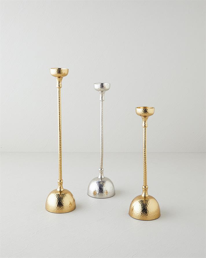 Vera Metal Şamdan 3,5 x 3,5 x 16 cm Gold