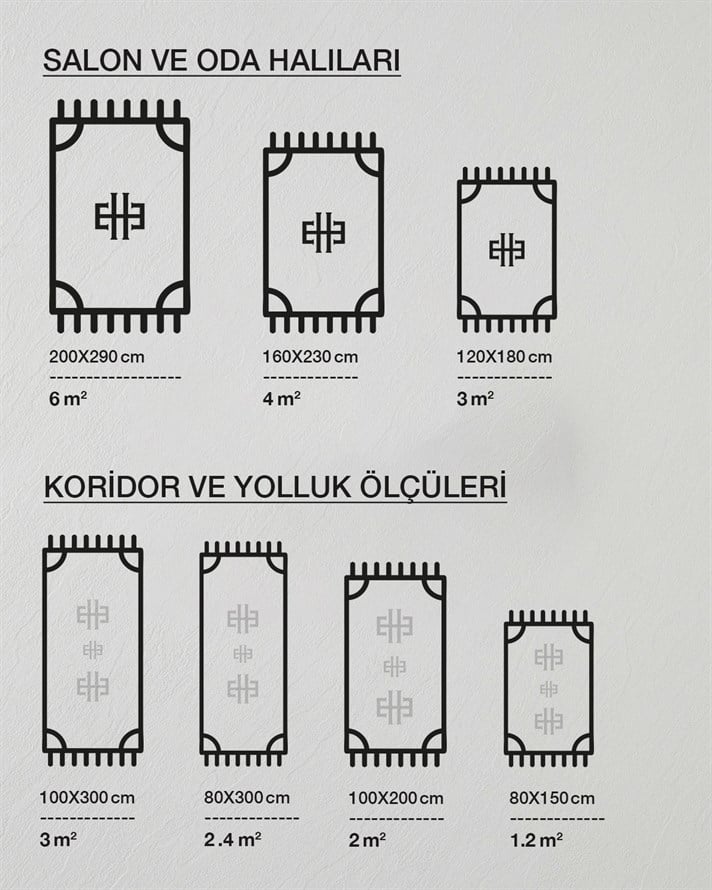 Verda Yolluk Halı 80x300 cm Multicolor