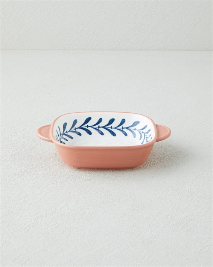 Verlurea New Bone China Çerezlik 18x18 cm Mavi