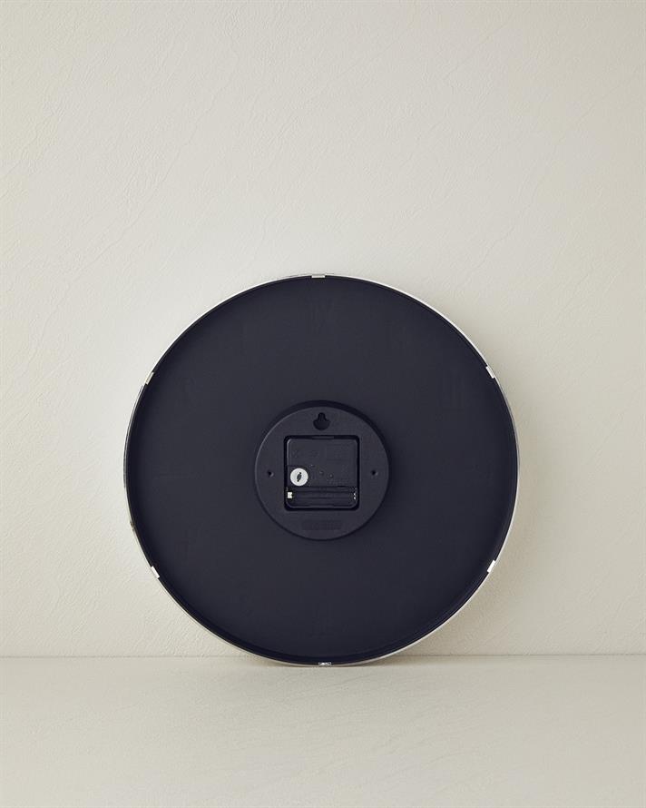 Verna Duvar Saati 30 cm Bordo