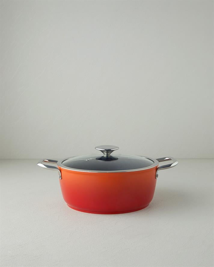 Verona Döküm Tencere Turuncu