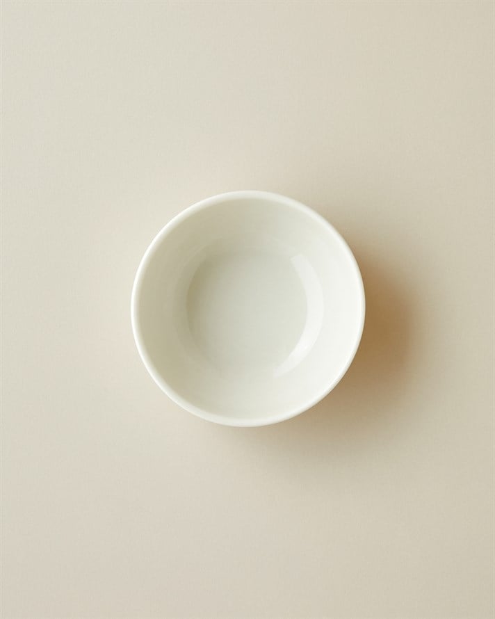 Verona Porselen Çerezlik 8 cm Beyaz