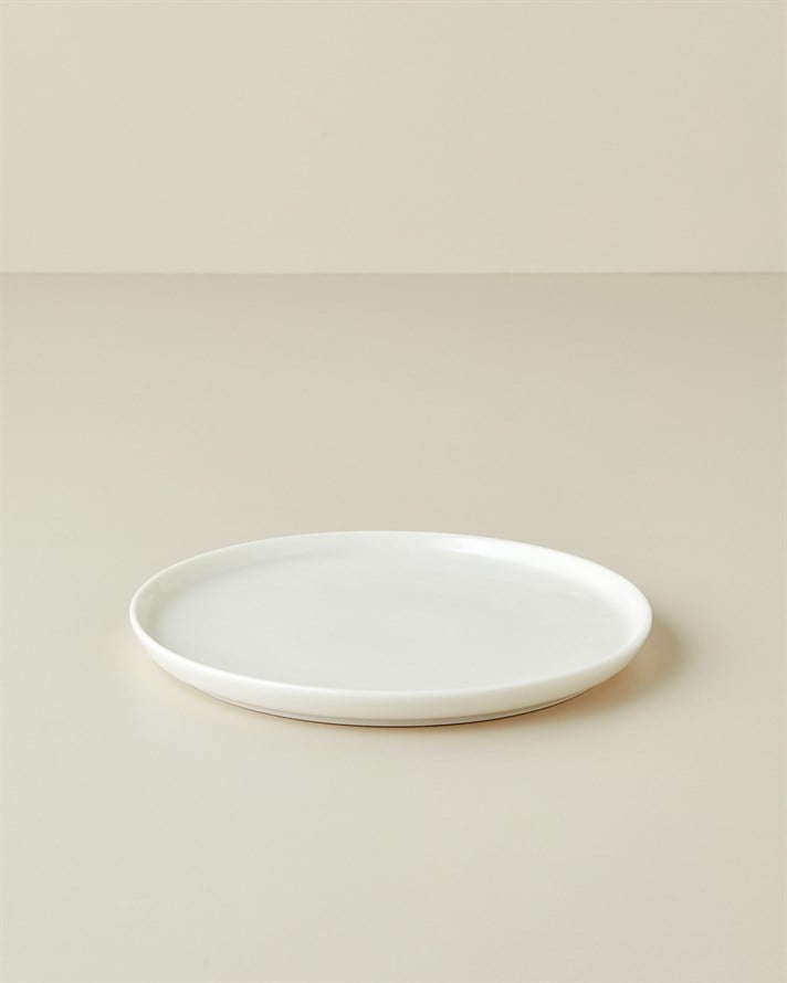 Verona Porselen Pasta Tabağı 21 cm Beyaz