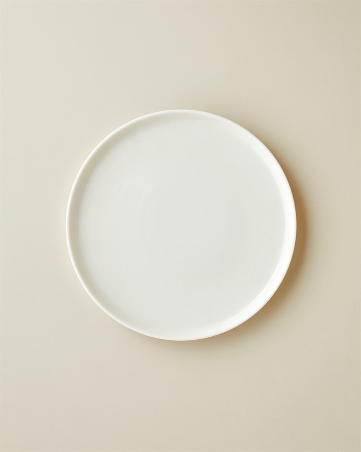 Verona Porselen Pasta Tabağı 21 cm Beyaz