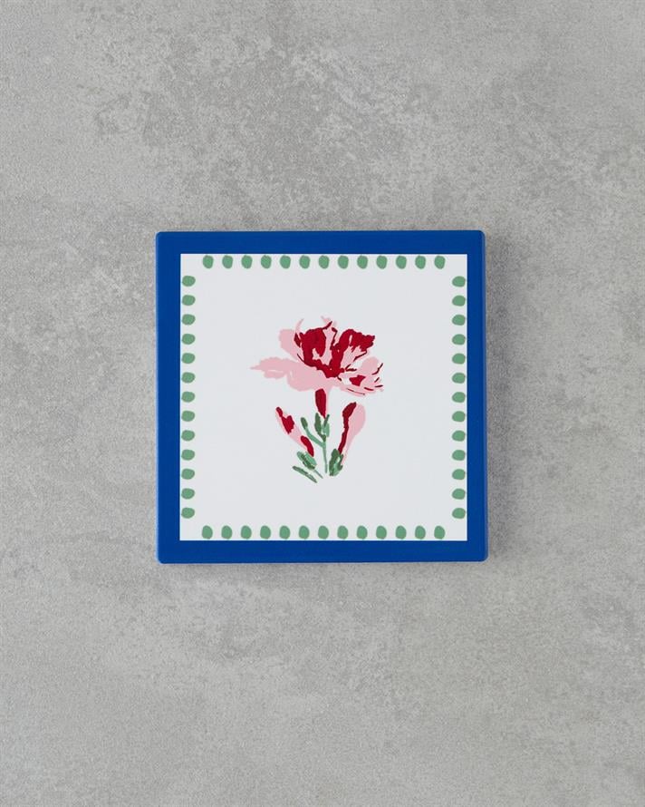 Vespera Seramik Bardak Altlığı 11 cm Lacivert