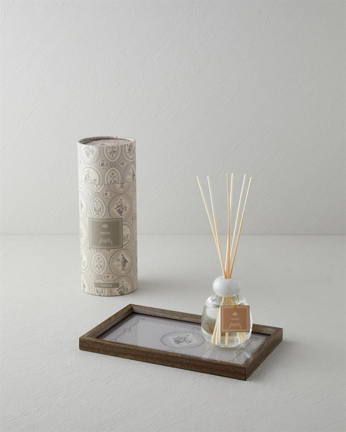 Vesta Dekoratif Tepsi 16x26 cm Bej