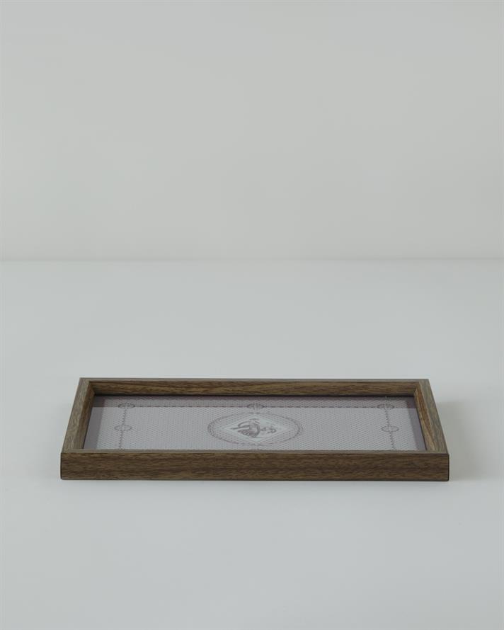 Vesta Dekoratif Tepsi 16x26 cm Bej