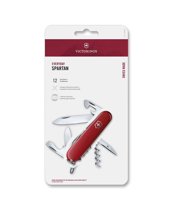 Victorinox 1.3603.B1 Paslanmaz Çelik Spartan Çakı