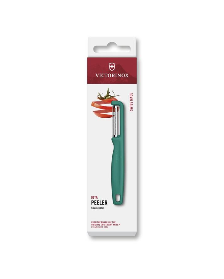 Victorinox 6.0943.4 IOTA Tırtıklı Kenar Çift Taraf Soyacak Yeşil