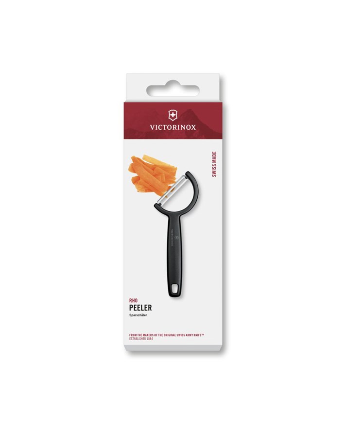 Victorinox 6.0950.3 RHO Düz Kenar Tek Taraf Soyacak Siyah