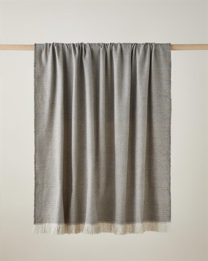 Vintage Paisley Koltuk Şalı 140x170 cm Yeşil