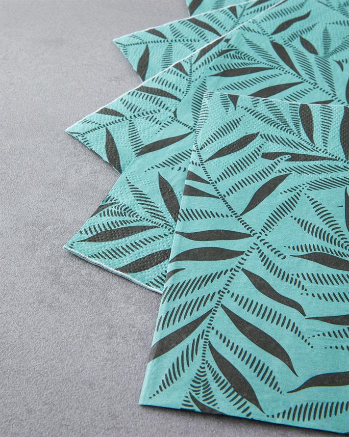 Virelia 20li Kağıt Peçete 33x33 cm Yeşil