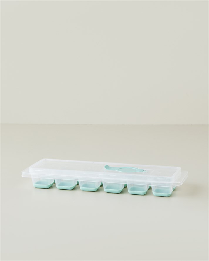 Virginie Plastik Buz Kalıbı Mutfak Gereci 24x10 cm Turkuaz