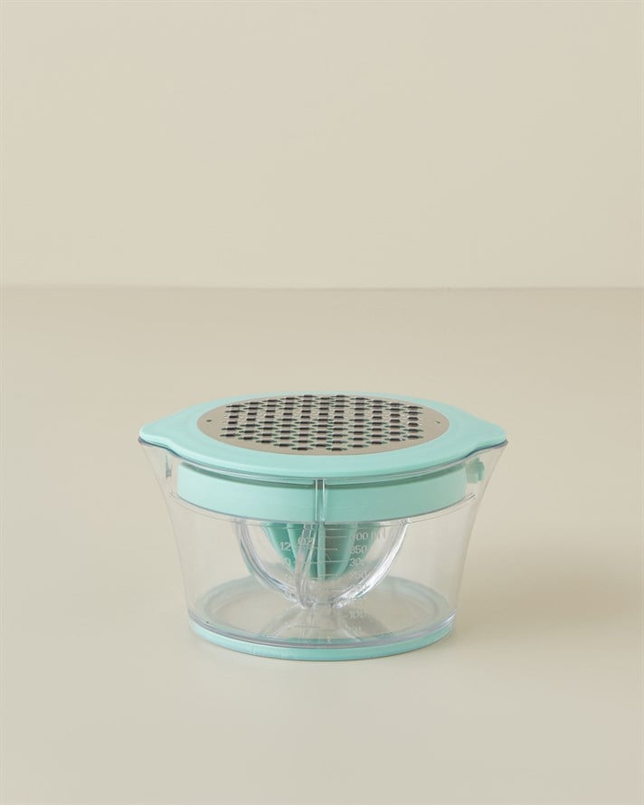 Virginie Plastik Ölçü Kaplı Limon Sıkacağı 8 cm Turkuaz