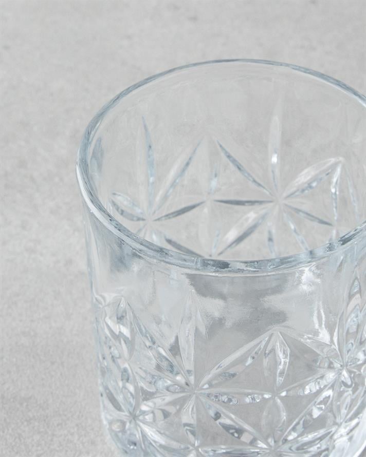 Vitreous Cam 4lü Bardak 230 ml Şeffaf