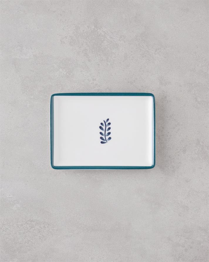 Wells Porselen Kahvaltı ve Sunum Seti 18 Parça 6 Kişilik Mavi