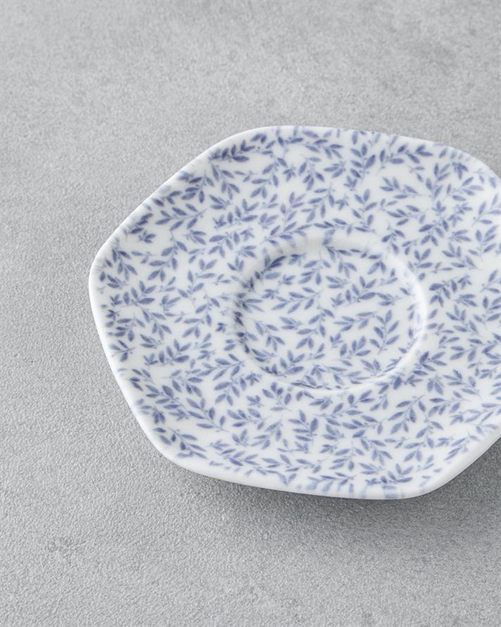 Wendy Bone Porselen Çay Tabağı 11 cm Mavi