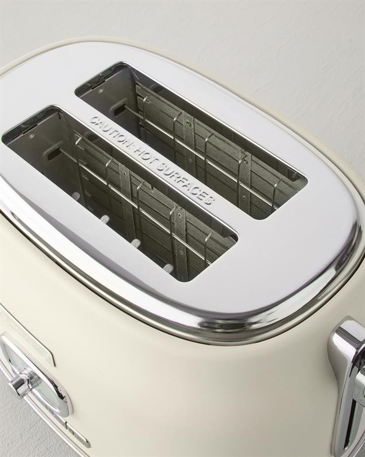 Westinghouse Retro Ekmek Kızartma Makinesi Krem