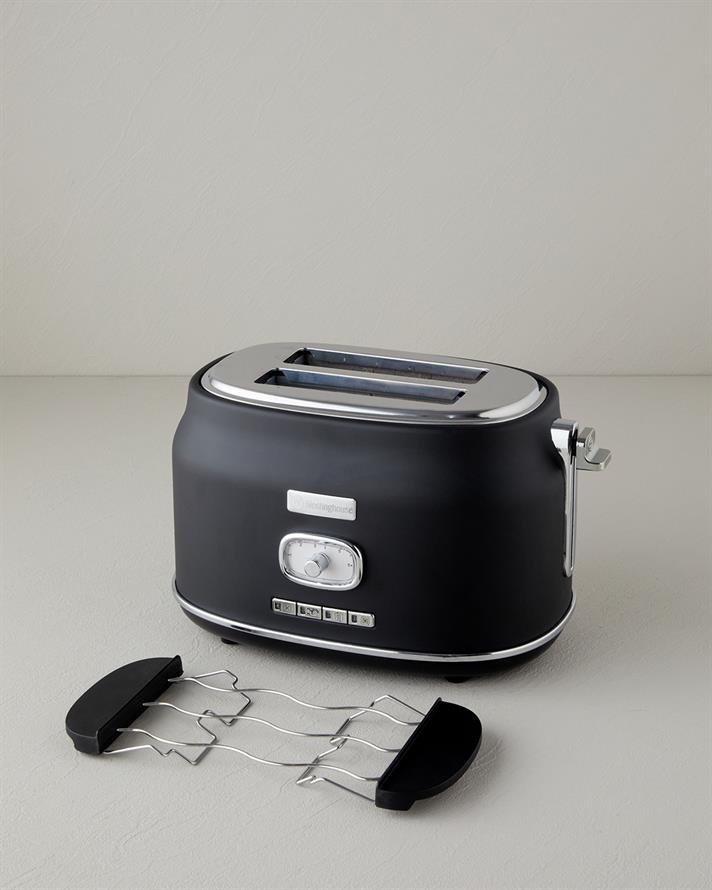 Westinghouse Retro Ekmek Kızartma Makinesi Siyah