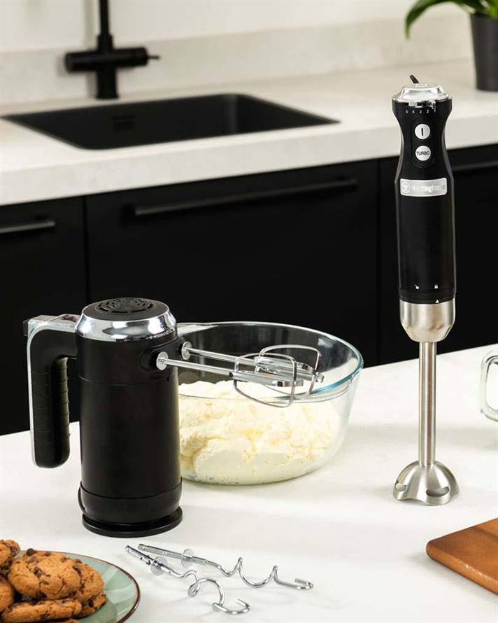 Westinghouse Retro Standlı El Mikseri Siyah