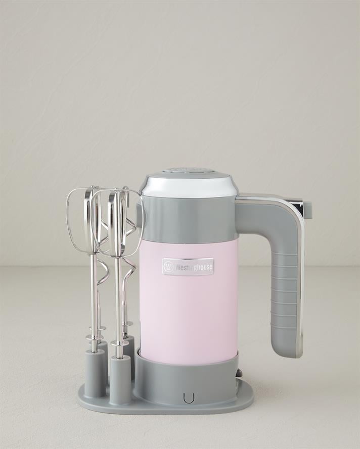Westinghouse Retro Standlı El Mikseri Pembe