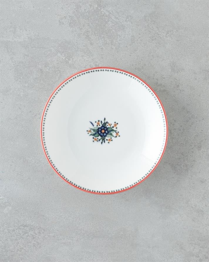 Whimsical Bone Porselen Çukur Tabak 19 cm Renkli