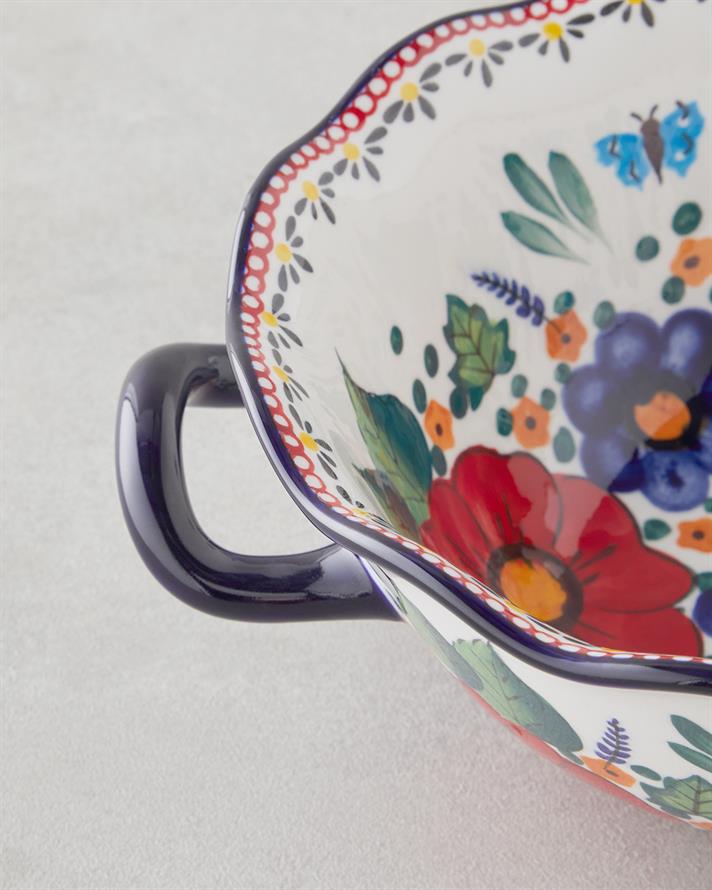 Whimsy Stoneware Kase 26 cm Renkli